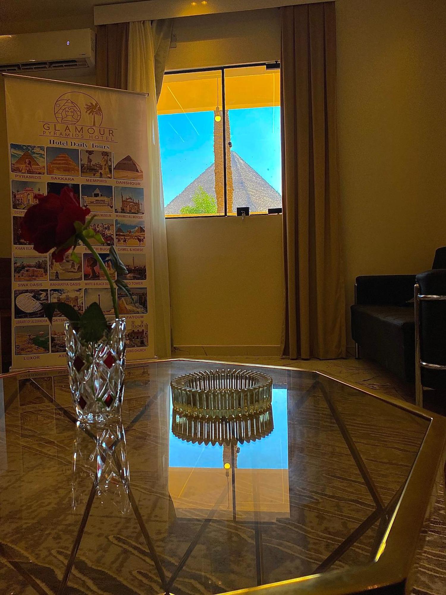 Kafret el-Gabal Glamour Pyramids View מראה חיצוני תמונה