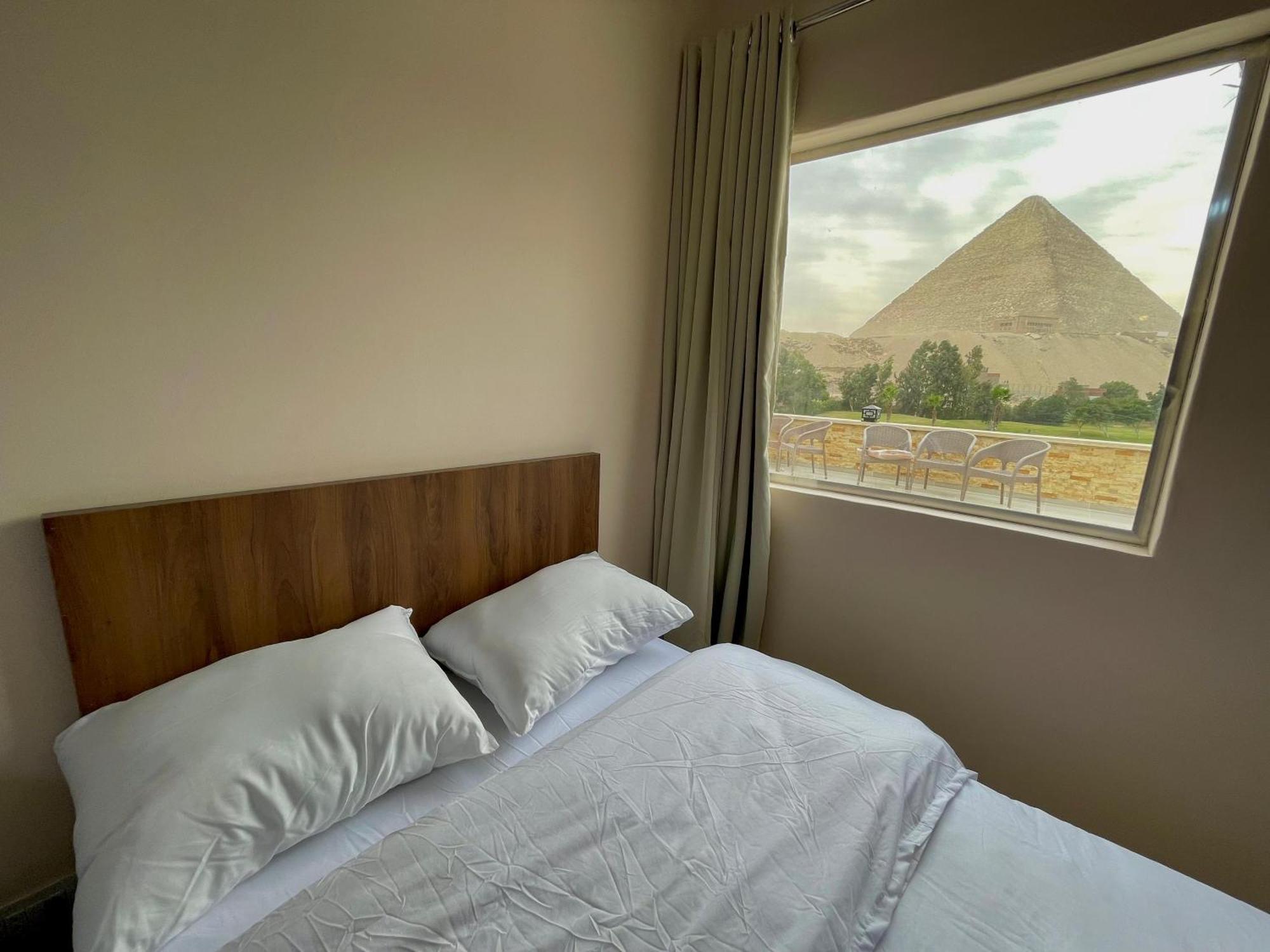 Kafret el-Gabal Glamour Pyramids View מראה חיצוני תמונה