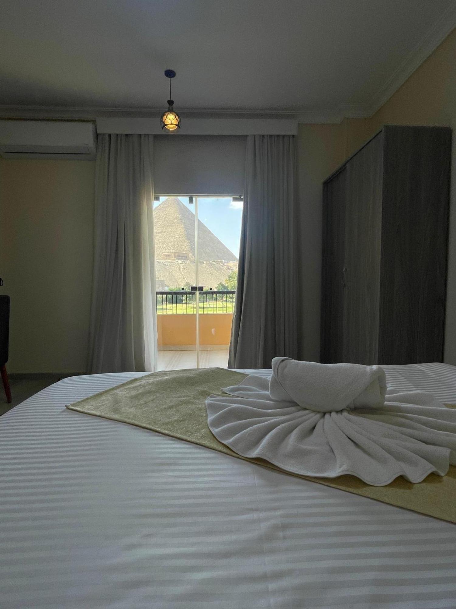 Kafret el-Gabal Glamour Pyramids View מראה חיצוני תמונה