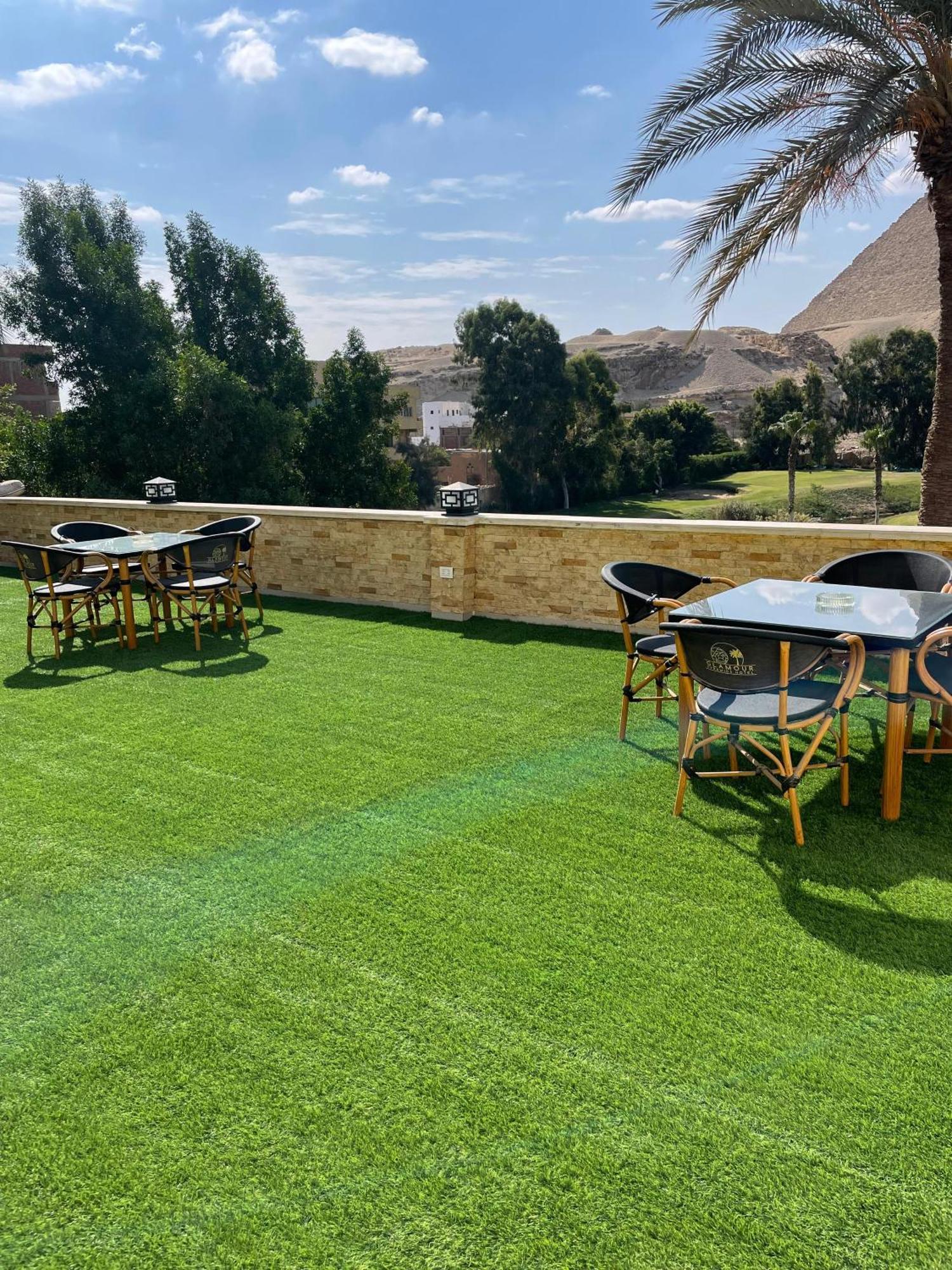 Kafret el-Gabal Glamour Pyramids View מראה חיצוני תמונה