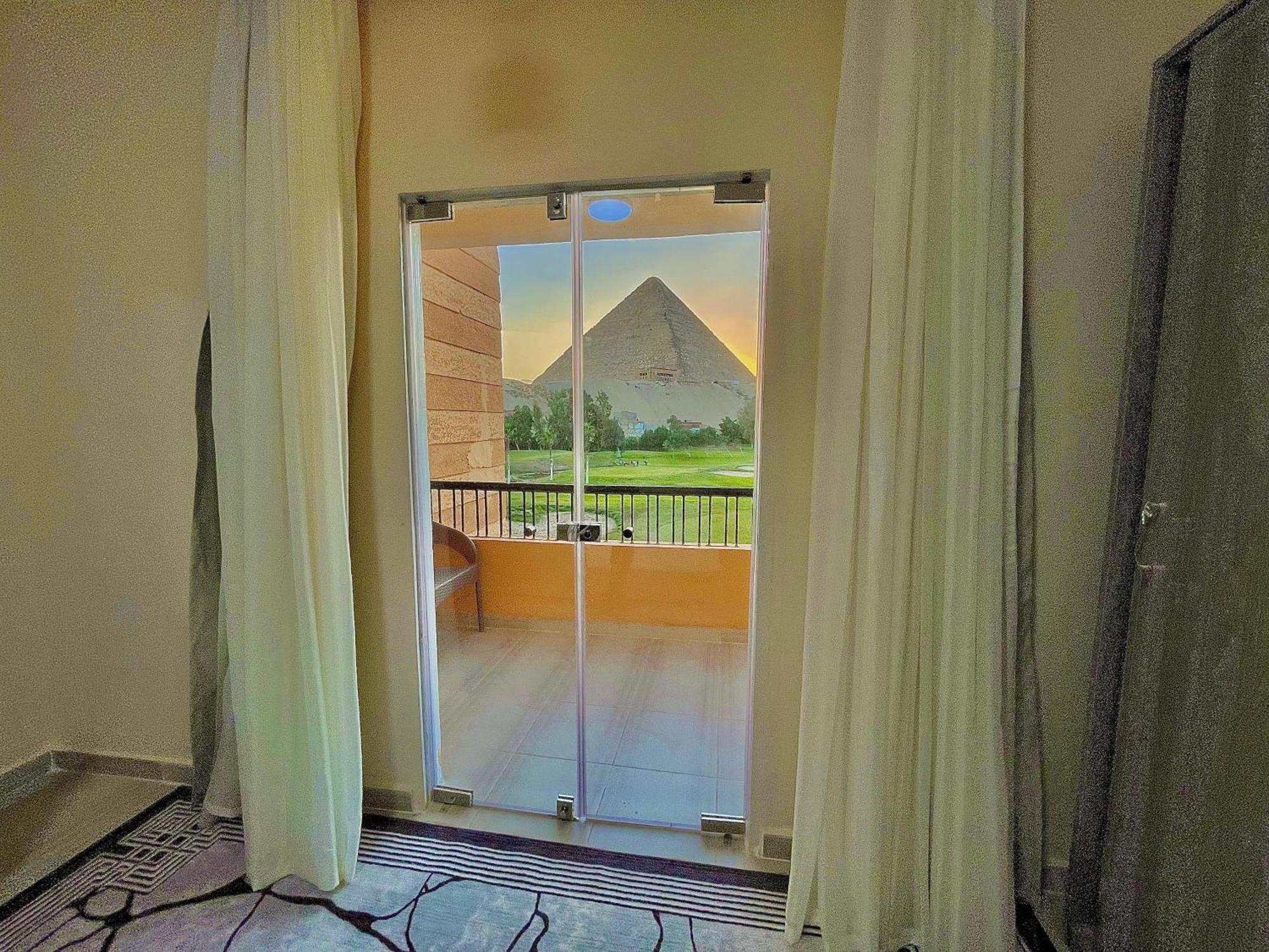 Kafret el-Gabal Glamour Pyramids View מראה חיצוני תמונה